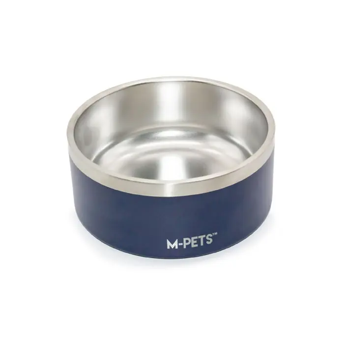 M-PETS ESKİMO ÇİFT CİDARLI MAMA KABI 2 LİTRE MAVİ