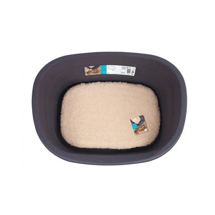 M-PETS JAVA PLASTİK MİNDERLİ KÖPEK YATAĞI LARGE