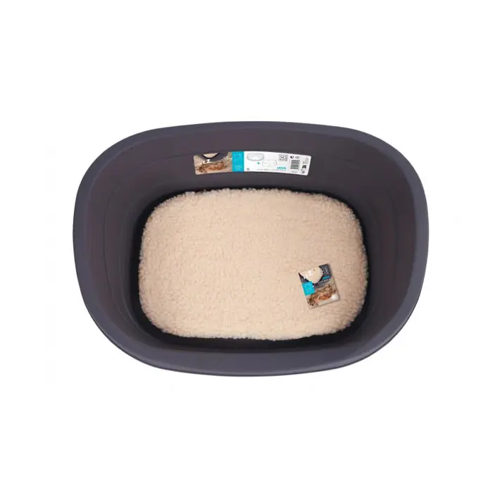 M-PETS JAVA PLASTİK MİNDERLİ KÖPEK YATAĞI MEDİUM