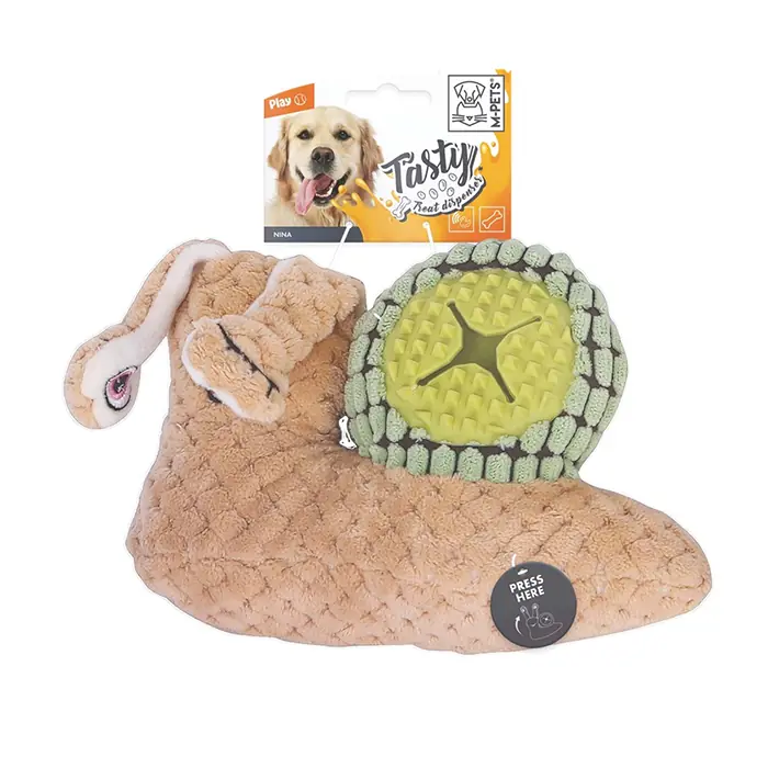 M-PETS SNAİL NİNA ÖDÜL HAZNELİ PELUŞ KÖPEK OYUNCAĞI