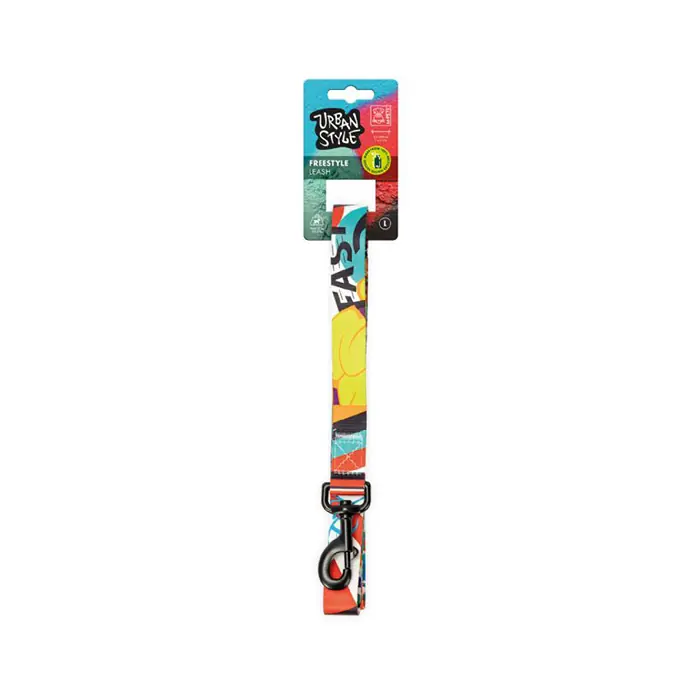 M-PETS URBAN STYLE FREESTYLE KÖPEK GEZDİRME KAYIŞI LARGE