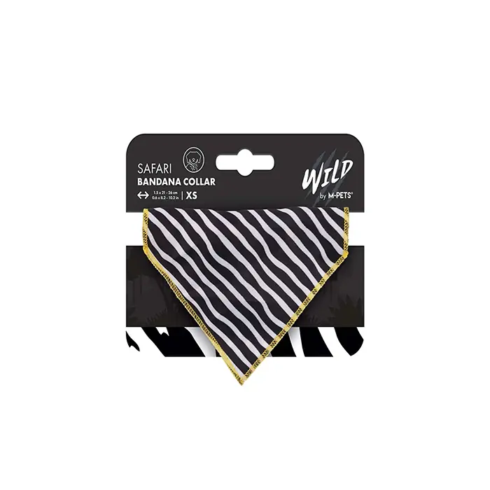 M-PETS WİLD SAFARİ KÖPEK BANDANA XSMALL