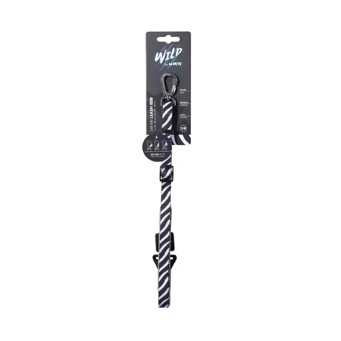 M-PETS WİLD SAFARİ LEASH TRAVEL KÖPEK GEZDİRME KAYIŞI S-M