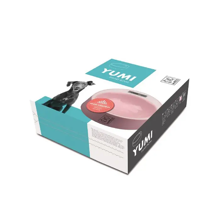 M-PETS YUMİ SMART DİGİTAL TARTILI MAMA KABI PEMBE