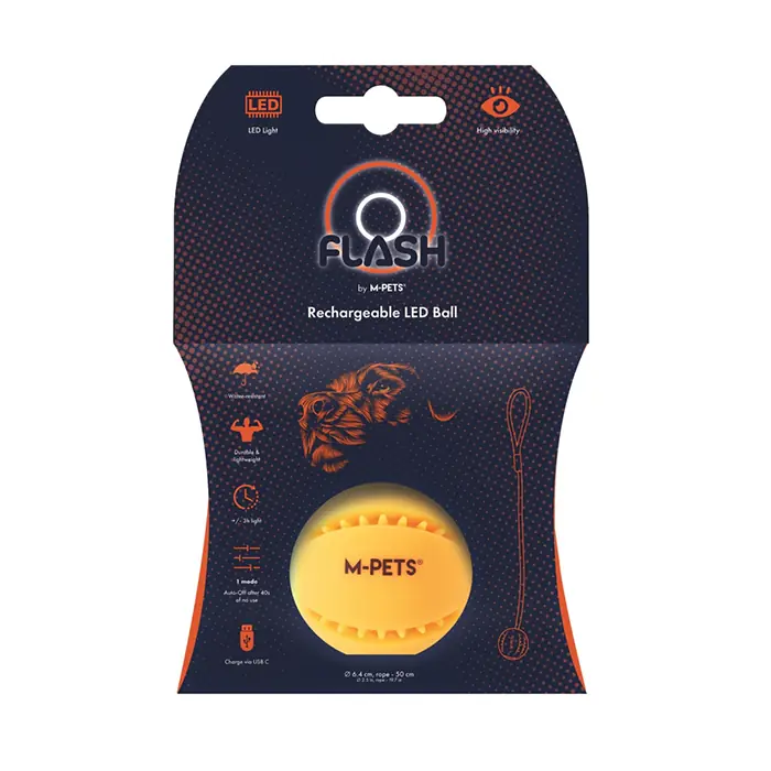 M-PETS FLASH LED TOP KÖPEK OYUNCAĞI