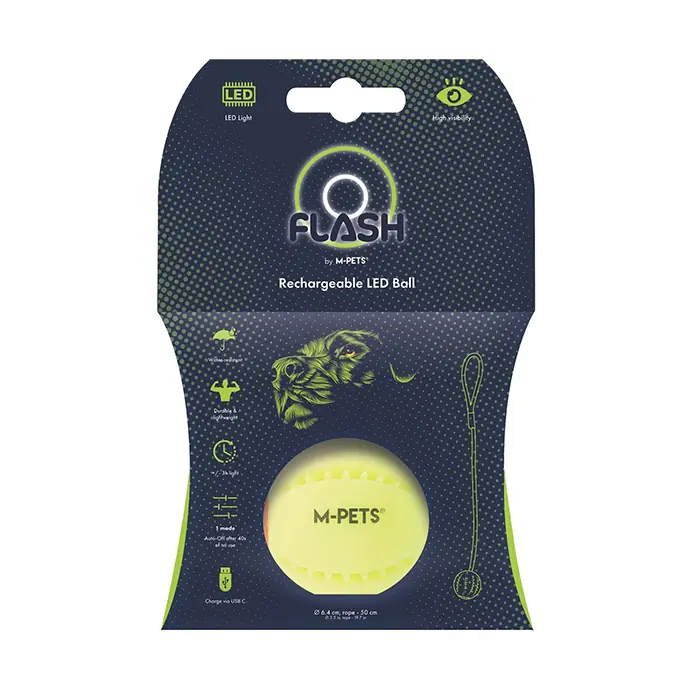 M-PETS FLASH LED TOP KÖPEK OYUNCAĞI