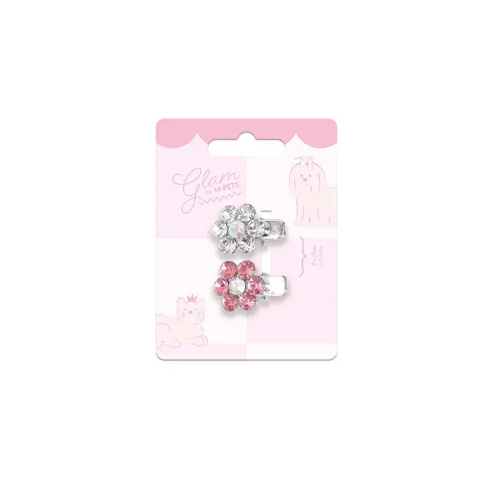 M-PETS GLAM KÖPEK TOKASI PEMBE BEYAZ
