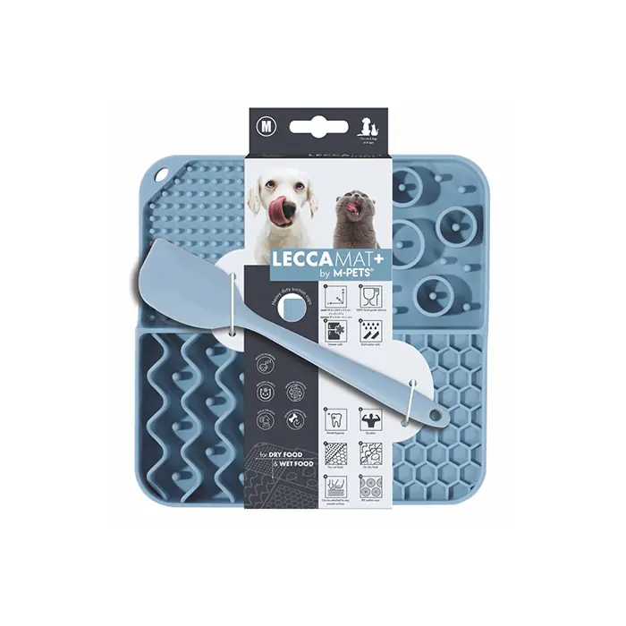 M-PETS LECCA KEDİ VE KÖPEK SIVI ÖDÜL MATI KAŞIKLI SET M