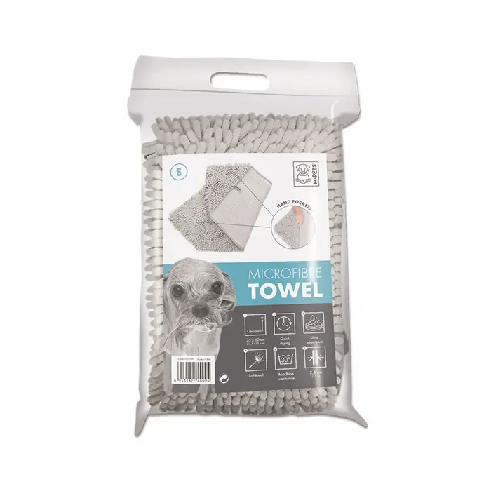 M-PETS MİCROFİBER KÖPEK HAVLUSU SMALL 35X60CM