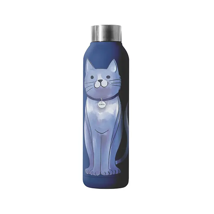 M-PETS PETJOY PURRFECT MOONPİE TERMOS 500 ML MAVİ
