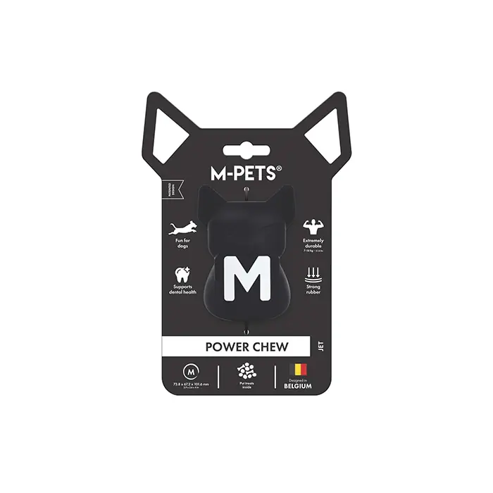 M-PETS POWER CHEW KAUÇUK KÖPEK ÖDÜL OYUNCAĞI JET MEDİUM