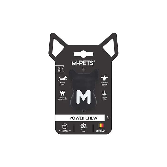 M-PETS POWER CHEW KAUÇUK KÖPEK ÖDÜL OYUNCAĞI JET XSMALL