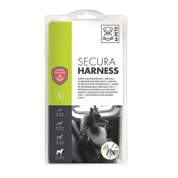 M-PETS SECURA HARNESS 2 İN 1 KÖPEK GÖĞÜS TASMASI LARGE