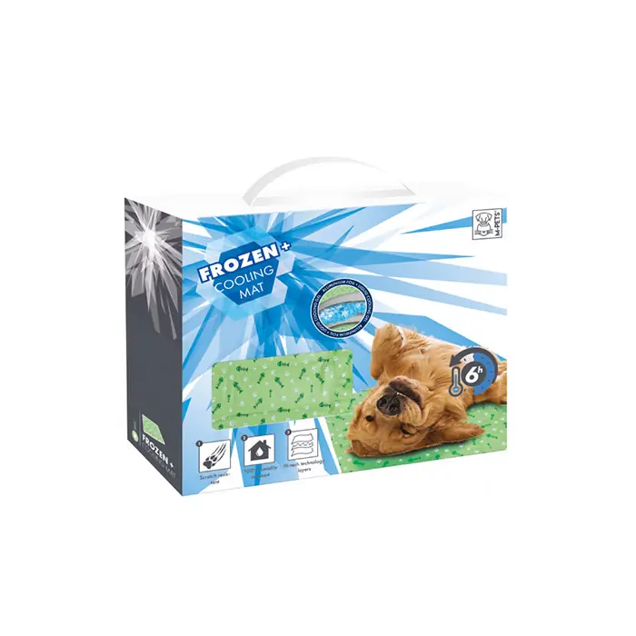 M-PETS SERİNLETİCİ KÖPEK YATAĞI YEŞİL MEDİUM 45X60CM