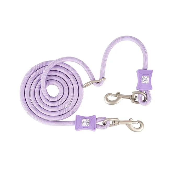 MAX & MOLLY MATRİX 2.0 ROPE LEASH ÇOK FONKSİYONLU KÖPEK GEZDİRME KAYIŞI LİLA SMALL