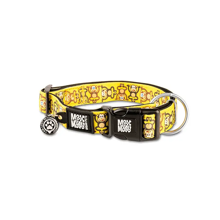 MAX & MOLLY MONKEY MANİAC SMART ID KÖPEK BOYUN TASMASI XSMALL