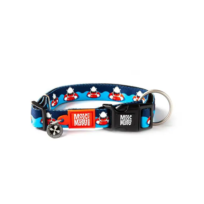 MAX & MOLLY SMART ID FRENZY THE SHARK KÖPEK BOYUN TASMASI SMALL