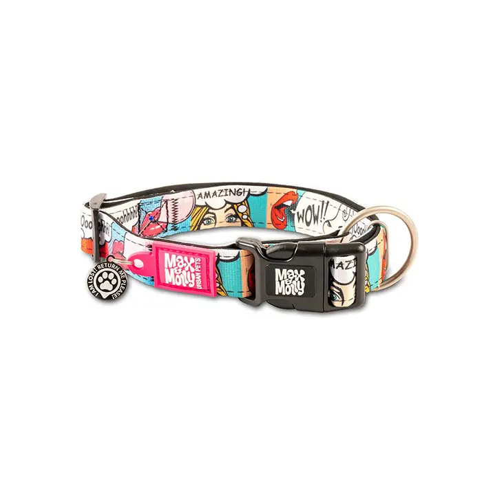 MAX & MOLLY SMART ID MİSSY POP KÖPEK BOYUN TASMASI SMALL