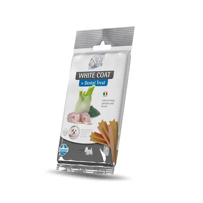 N&D TREAT DENTAL WHİTE COAT MİNİ KÖPEK ÖDÜLÜ 60 GR