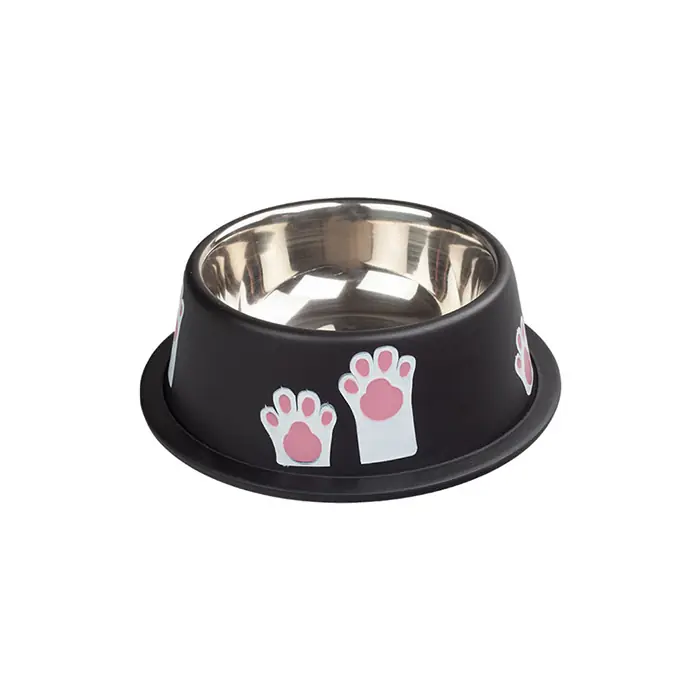 ORİPET ACRCT(B) 4 CUP PATİ DESENLİ KÖPEK MAMA SU KABI 1050ML