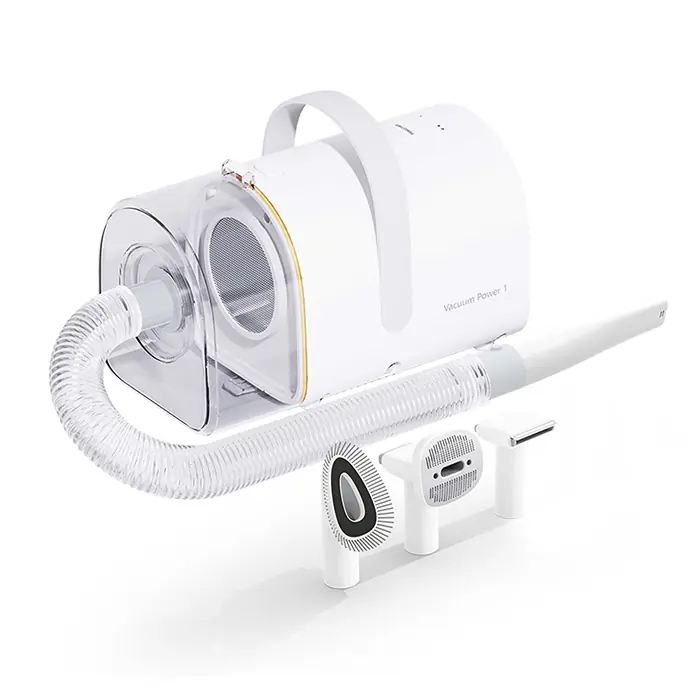 PAWGETHER VACUUM POWER 1 KEDİ VE KÖPEKLER 5İ BİR ARADA TÜY BAKIM KİTİ BEYAZ