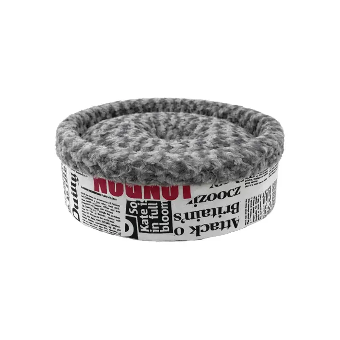 PET PRETTY SPECİAL PELUŞ SİMİT KEDİ VE KÜÇÜK IRK KÖPEK YATAĞI 50X50X15CM
