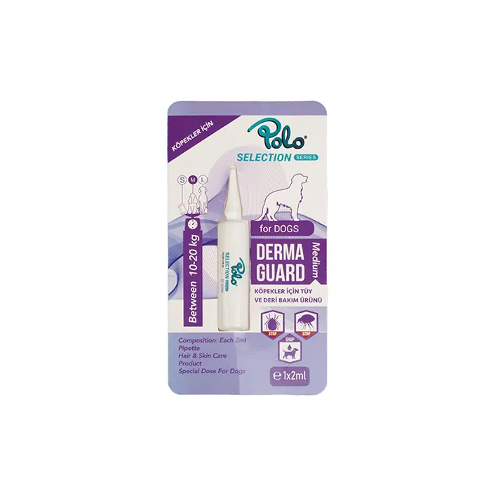 POLO KÖPEK TÜY DERİ BAKIM ÜRÜNÜ MEDİUM 2ML
