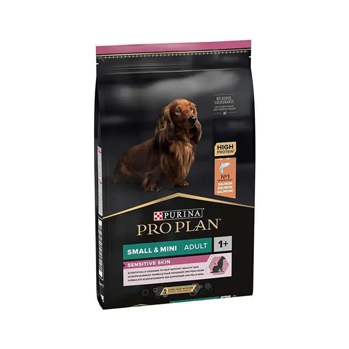 PRO PLAN SENSİTİVE SKİN SOMONLU KÜÇÜK IRK YETİŞKİN KÖPEK MAMASI 7KG