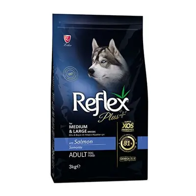 REFLEX PLUS MEDİUM-LARGE ADULT SALMON 3 KG