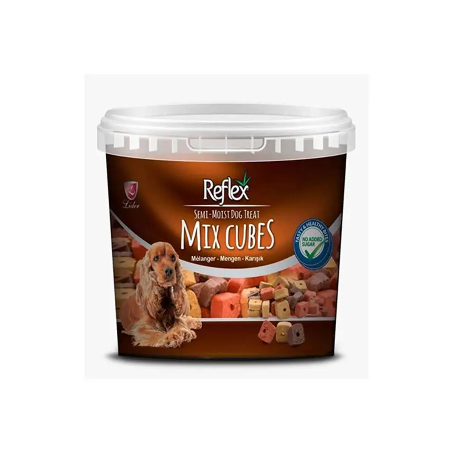 REFLEX SEMİ-MOİST MİX KÜP KÖPEK ÖDÜL MAMASI 500GR