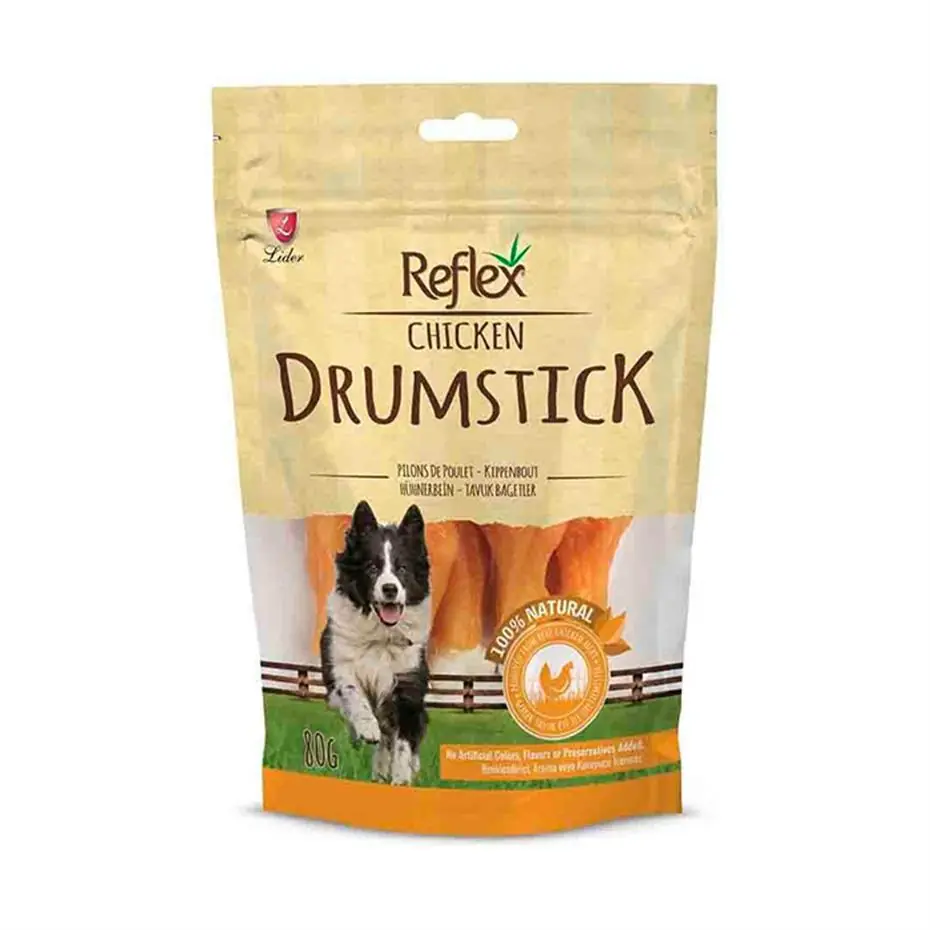REFLEX TAVUK BUDU KÖPEK ÖDÜLÜ 80GR
