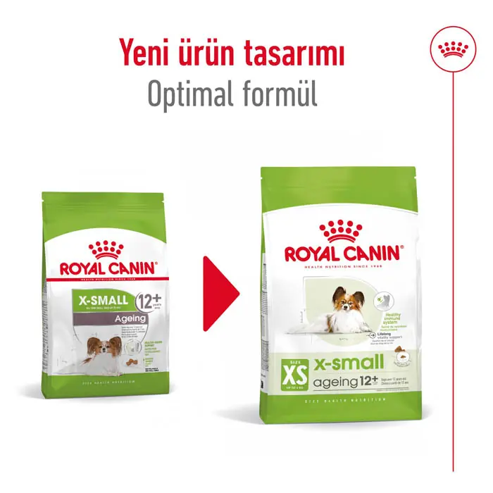 ROYAL CANİN XSMALL +12 YAŞ ÜZERİ KÖPEK MAMASI 1,5 KG