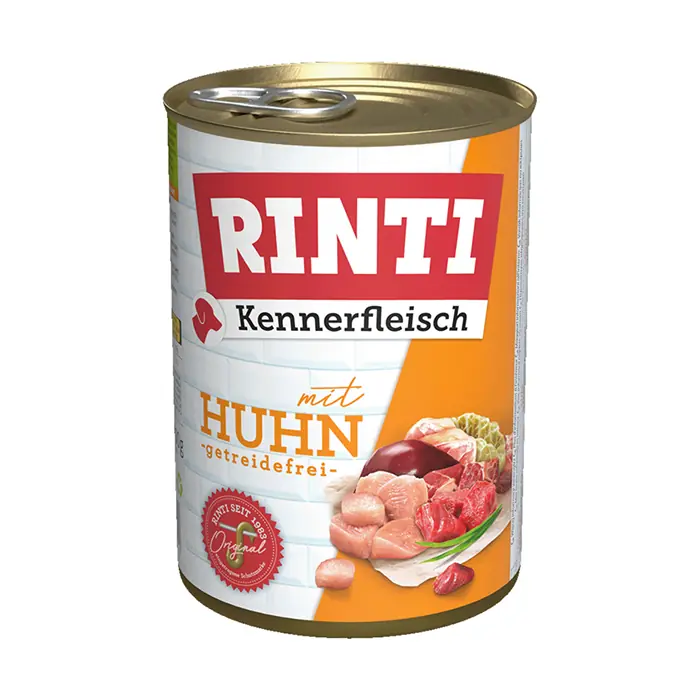 RINTI TAVUKLU GURME KÖPEK KONSERVESİ 400GR