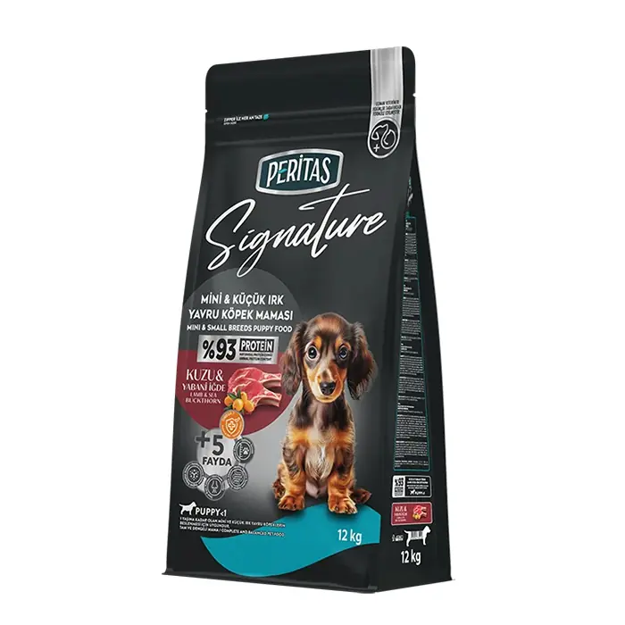 SİGNATURE KUZULU KÜÇÜK IRK YAVRU KÖPEK MAMASI 12 KG