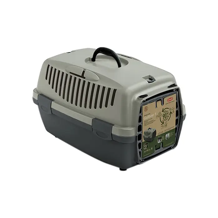 STEFANPLAST GULLİVER 1 KEDİ KÖPEK TAŞIMA KAFESİ 48X32X31CM YEŞİL