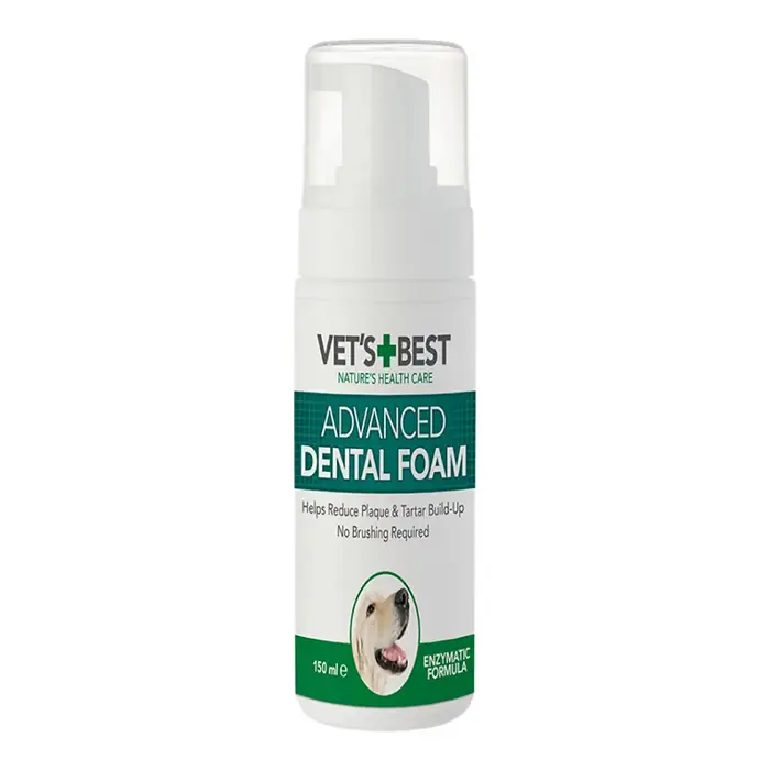 VET'S BEST KÖPEK AĞIZ BAKIM KÖPÜĞÜ 150ML
