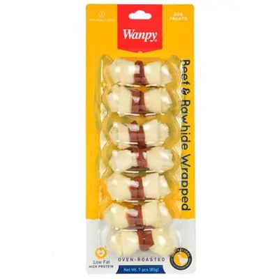 WANPY BİFTEK SARGILI KÖPEK ÖDÜLÜ 85 GR