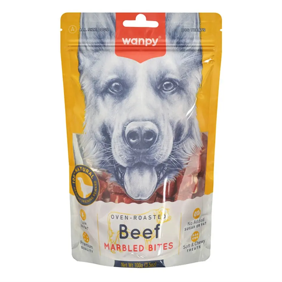 WANPY MARBLED KÖPEK ÖDÜL ET PARÇALARI 100GR