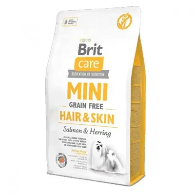 BRİT CARE MİNİ HAİR SKİN SOMON BALIKLI KÖPEK MAMASI 2 KG