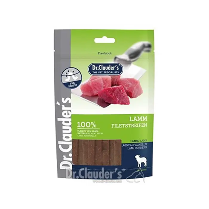 DR.CLAUDER'S LAMB KUZU ETLİ KÖPEK ÖDÜL ÇUBUKLARI 80 GR