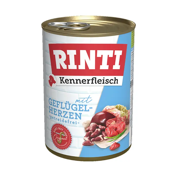 RINTI YÜREKLİ GURME KÖPEK KONSERVESİ 400GR