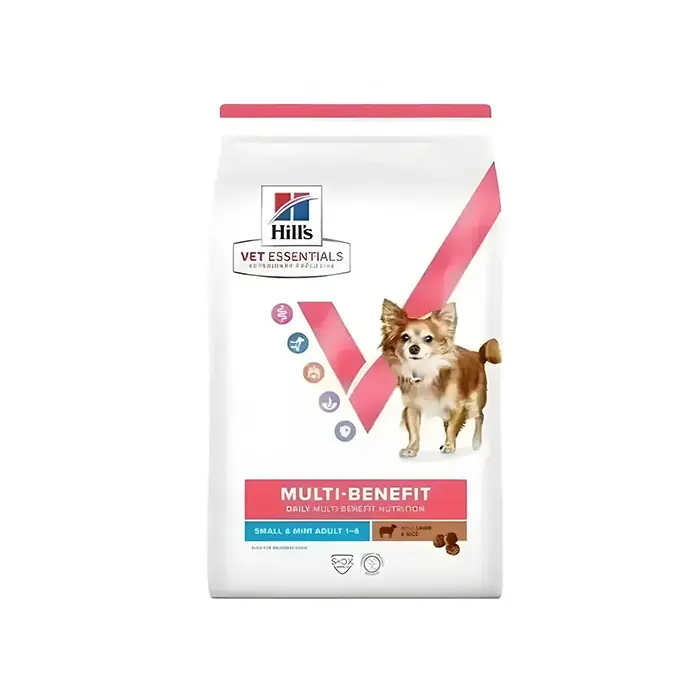 HİLLS VET ESSENTİALS KUZU ETLİ PİRİNÇLİ KÜÇÜK IRK YETİŞKİN KÖPEK MAMASI 2 KG