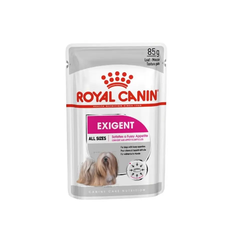 ROYAL CANİN CCN POUCH EXİGENT KÖPEK YAŞ MAMASI 85 GR