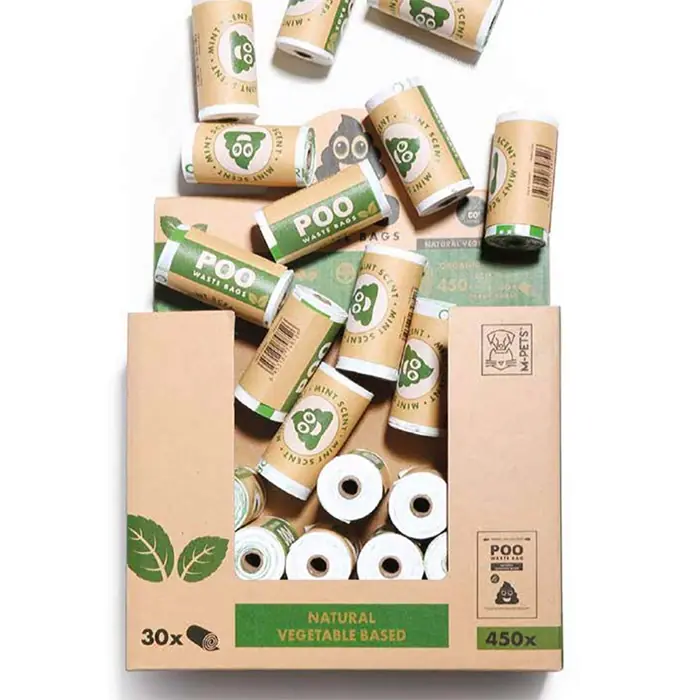 M-PETS POO NANE KOKULU DIŞKI TOPLAMA POŞETİ 15 YAPRAK 30LU PAKET