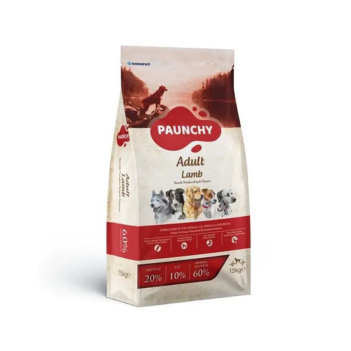 PAUNCHY KUZU ETLİ YETİŞKİN KÖPEK MAMASI 15KG