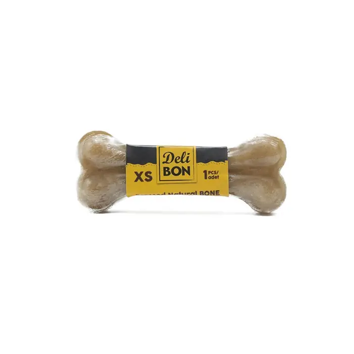 DELİBON XSMALL NATUREL PRESS KEMİK 7 CM