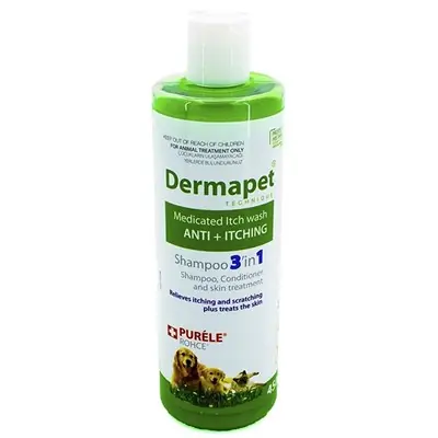 PURELE DERMAPET DERMATOLOJİK KEDİ VE KÖPEK ŞAMPUANI 450 ML