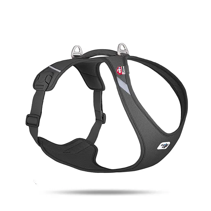 CURLİ BELKA HARNESS AİR-MESH KÖPEK GÖĞÜS TASMASI BLACK 2XLARGE