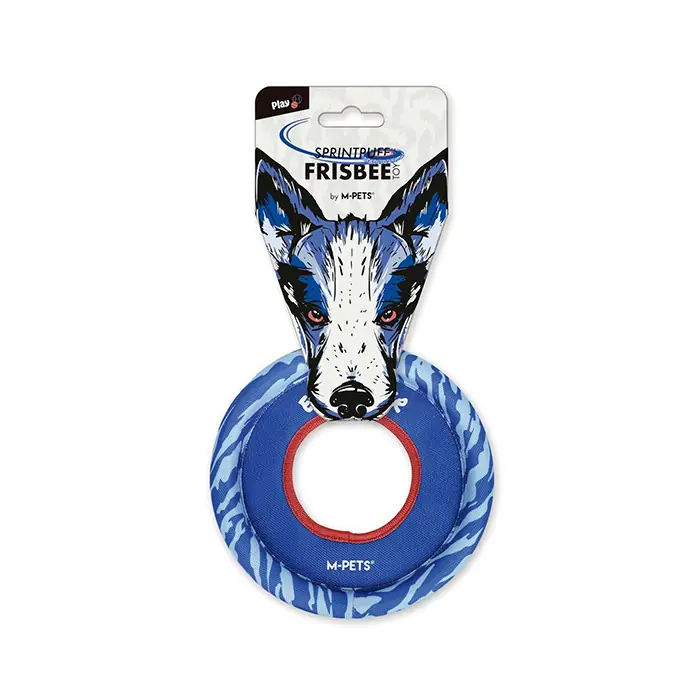 M-PETS SPRİNTPUFF FRİSBEE KÖPEK OYUNCAĞI MAVİ