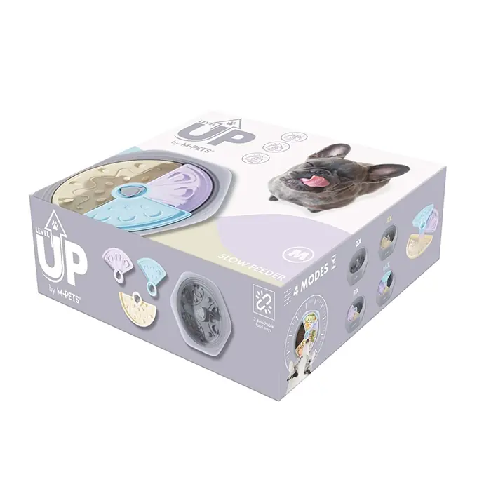 M-PETS LEVEL UP AYARLANABİLİR YAVAŞ YEME MAMA KABI MEDİUM